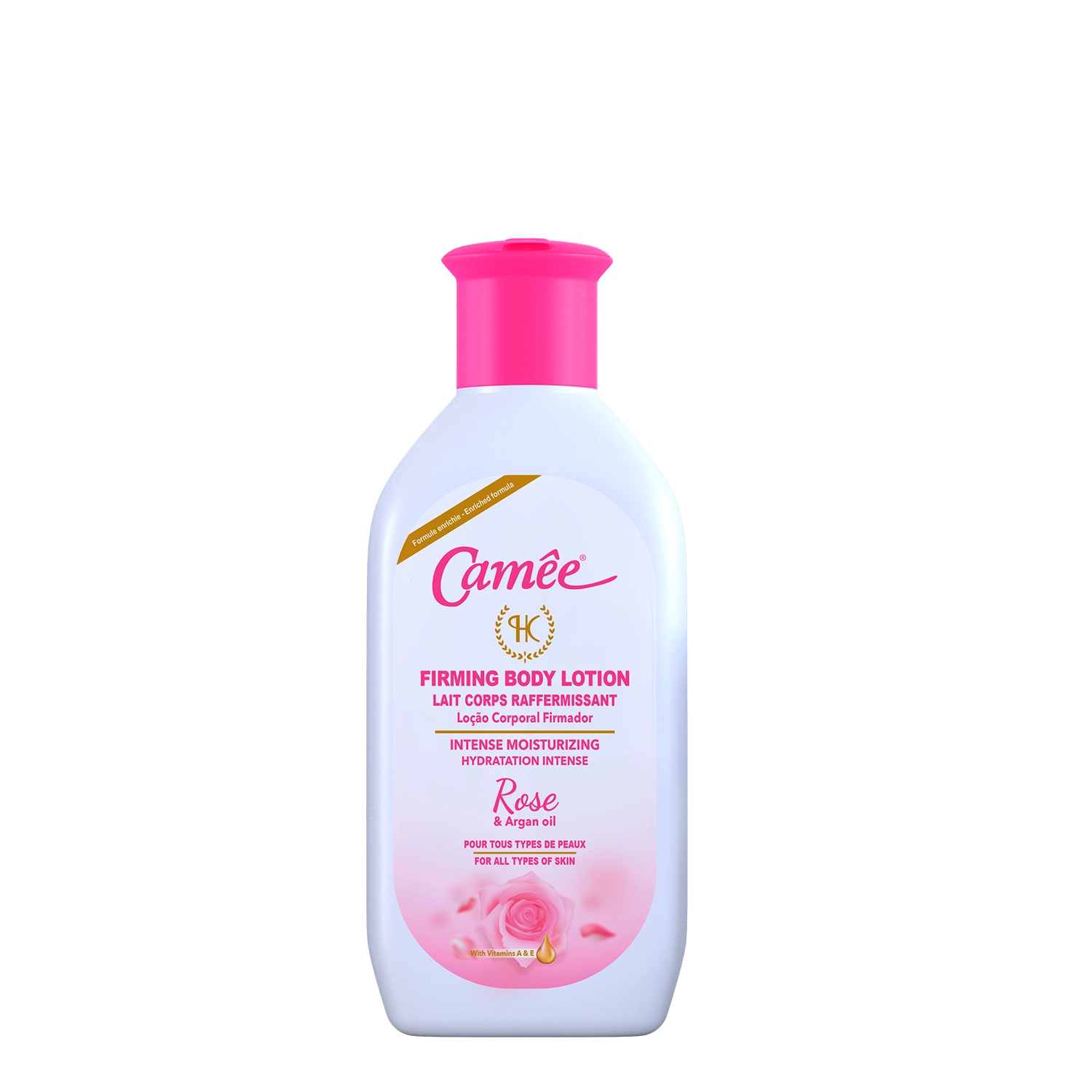 Camee rose firming body lotion 250ml and 500ml