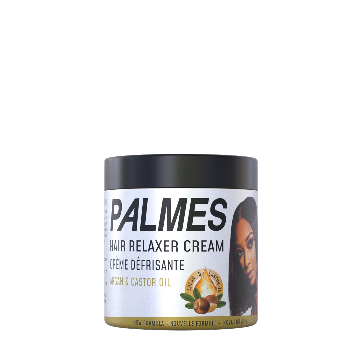 Palmes hair relaxer with argan and castor oil